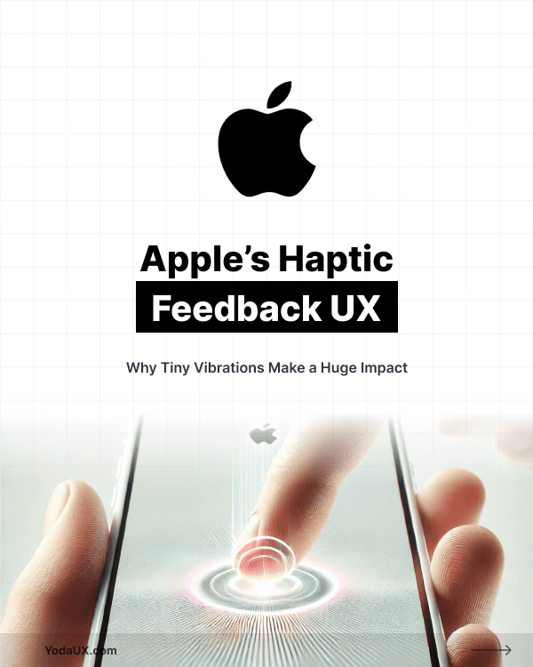 Apple's Haptic Feedback UX